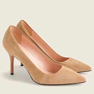 J. Crew Elsie Suede Pumps Women's Size 6.5 Ashen Brown Style A4969